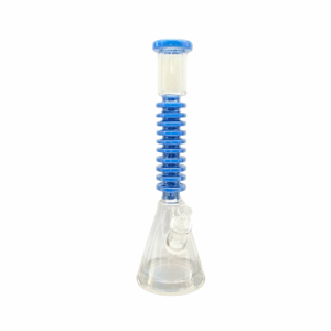 18 INCH 7 MM HEAVY BASE RING OF LIFE BONG, BLUE - ARB46-BLU